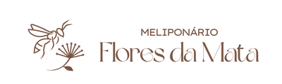 Logotipo Meliponário Flores da Mata